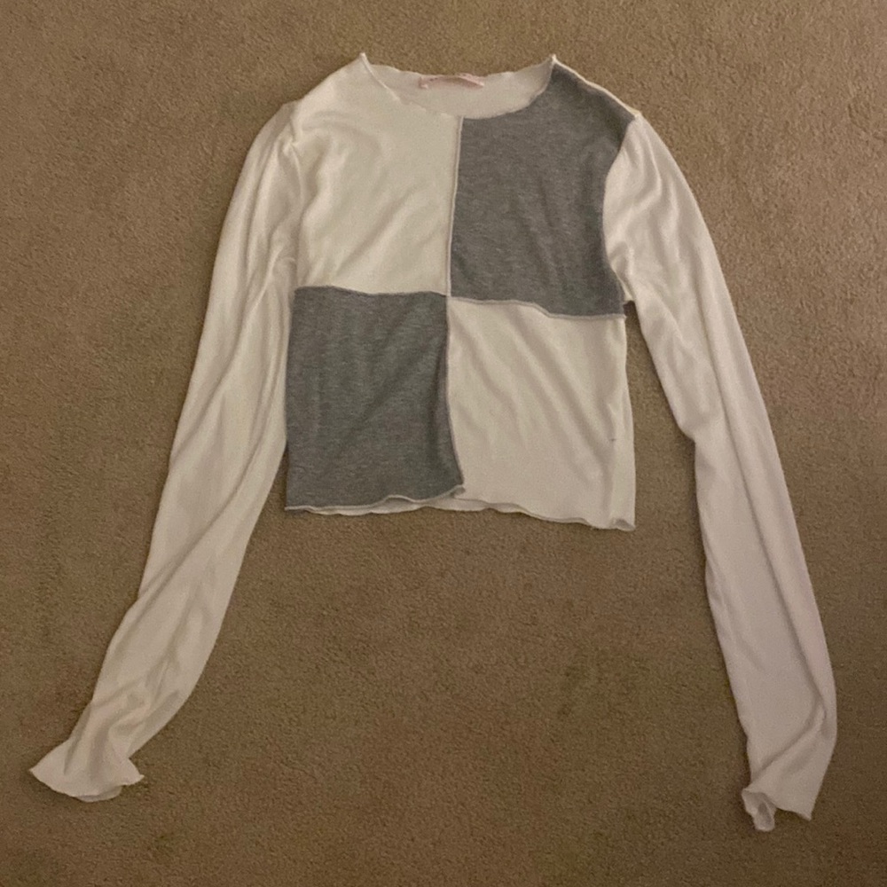 patchwork crop top